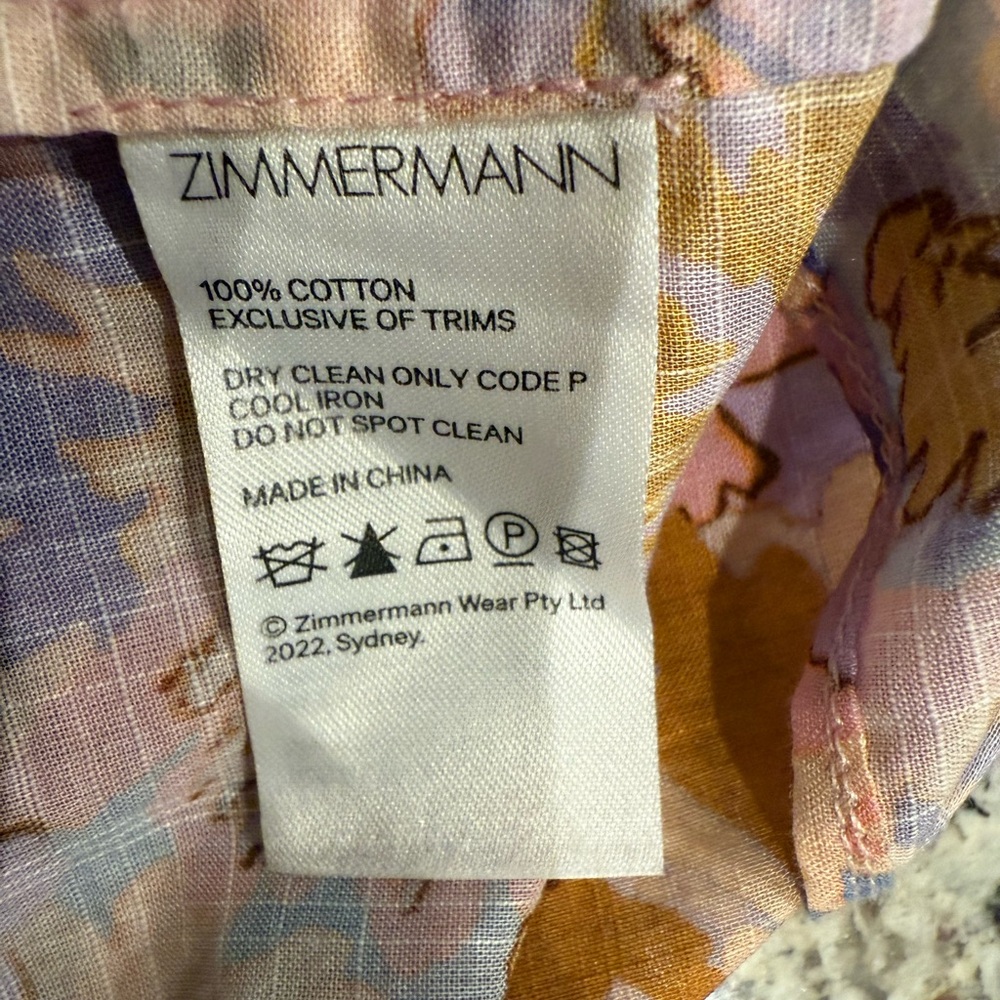 Zimmermann Multicolor Floral Dress - Picture 9 of 16